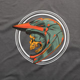 SIDE SKULL GRAY T-SHIRT