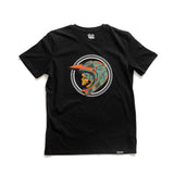 SIDE SKULL BLACK T-SHIRT