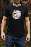 SIDE SKULL BLACK T-SHIRT