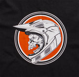 SIDE SKULL BLACK T-SHIRT