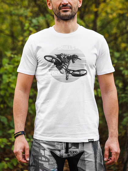 WHIP SKULL WHITE T-SHIRT